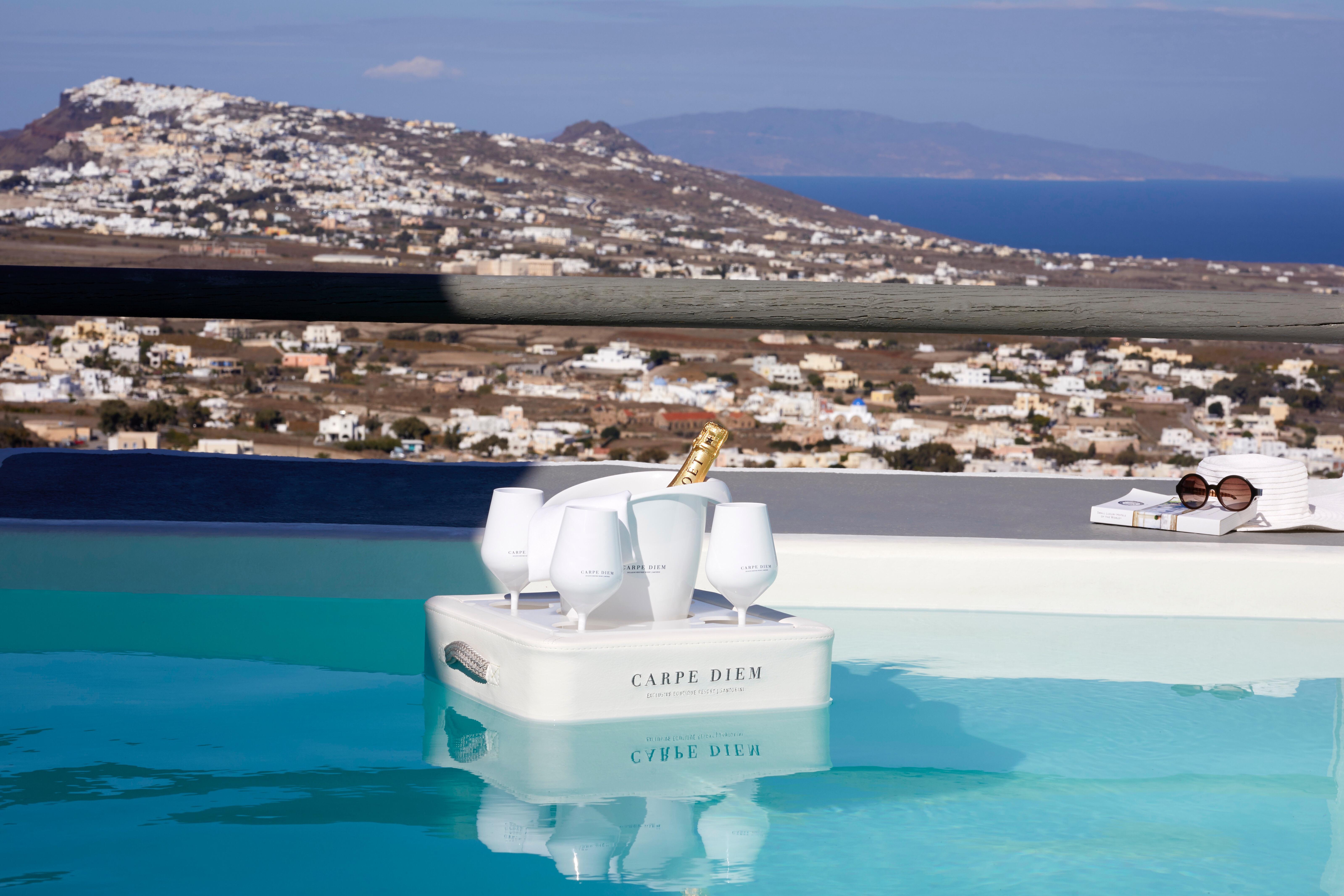 Carpe Diem Santorini Pýrgos Eksteriør bilde
